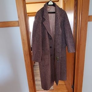 Vintage Donegal  tweed overcoat